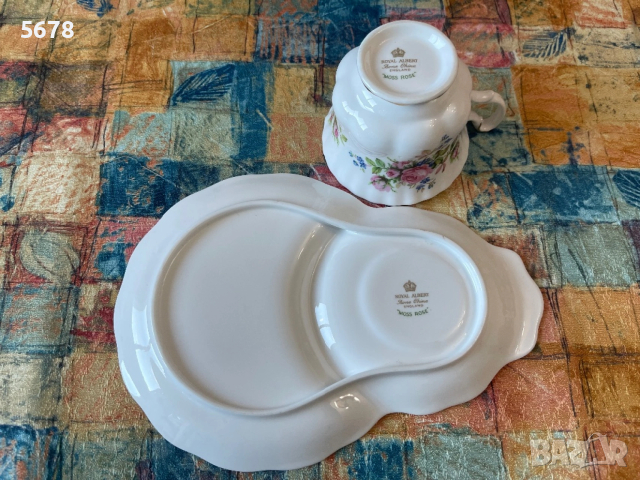 Royal Albert тенис сет Moss Rose, снимка 9 - Антикварни и старинни предмети - 54294557