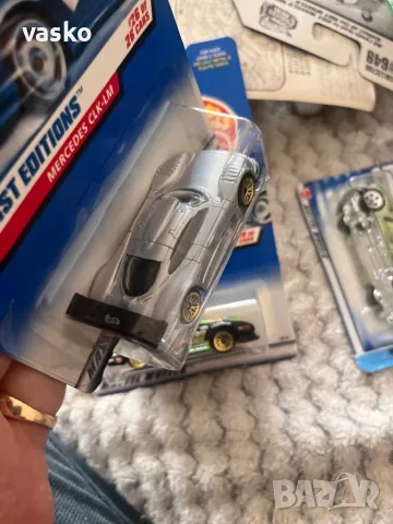 Hotwheels 1999 Mercedes CLK-LM, снимка 4 - Колекции - 49658514