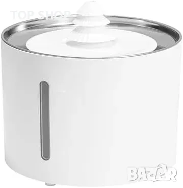 Нов Безшумен фонтан за вода за домашни любимци, 3 литра с 2 дизайна