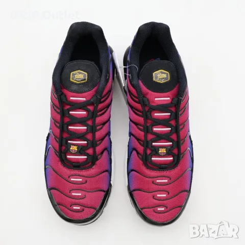 !ПРОМО! FC Barcelona x Nike Air Max Plus 'TN' | Patta | + КУТИЯ, снимка 6 - Маратонки - 56216033