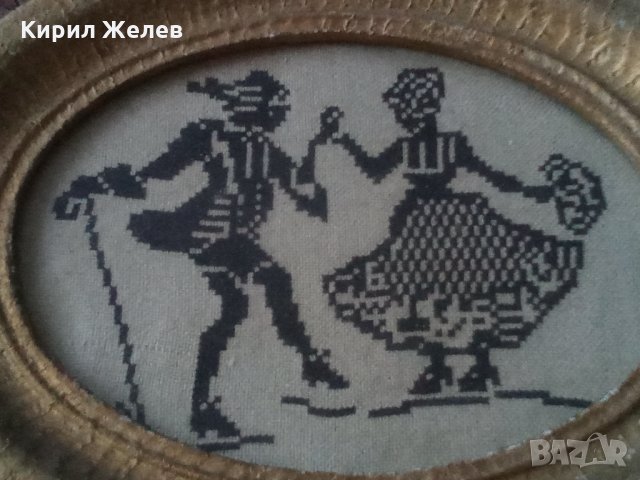 Картина гоблен стар 24550, снимка 8 - Декорация за дома - 33911999