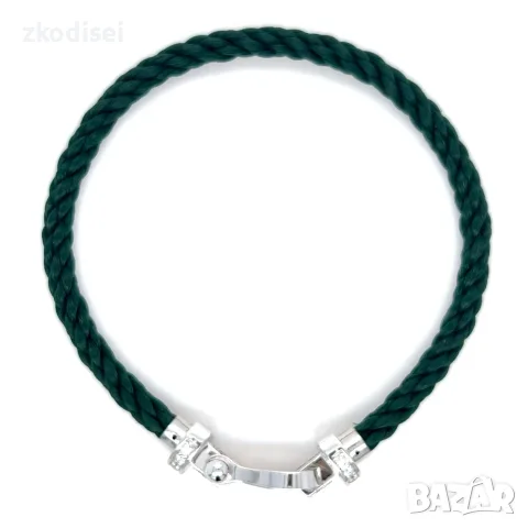 Златна мъжка гривна с диаманти Fred Force 10 0,96Ct. чистота:VS модел:43081-1, снимка 4 - Гривни - 55846189