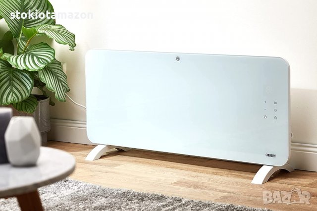 Конвектор Princess, 1500 W, настолен, стъклен панел, Управление чрез телефон., снимка 15 - Отоплителни печки - 38430193