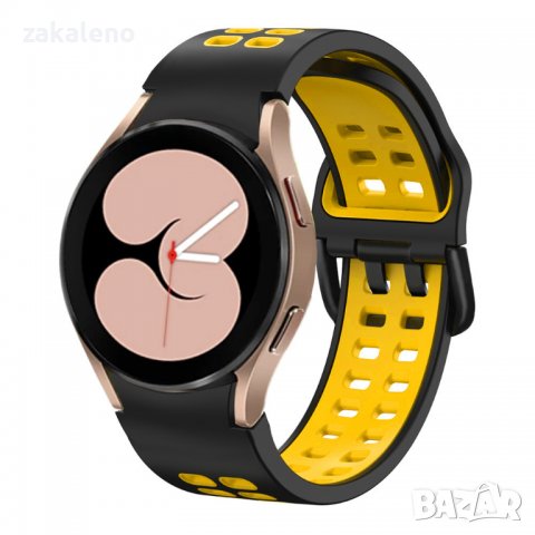 Силиконова каишка верижка Samsung Galaxy Watch 4 5 Classic 40 42 44 46 , снимка 5 - Каишки за часовници - 37936782