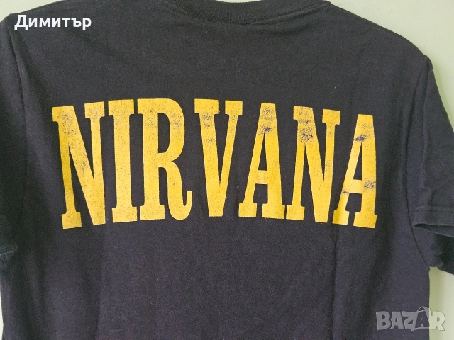 Тениска на Nirvana Kurt Cobain t-shirt rock music garage , снимка 9 - Тениски - 54023201