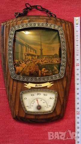Сувенирен термометър Берлин, ГДР. , снимка 8 - Антикварни и старинни предмети - 39312498