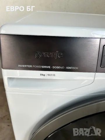 Пералня Gorenje, модел: W2S967LNT, 9кг, 1600об./мин, А+++, AquaStop, WAVEACTIVE, снимка 7 - Перални - 48144382