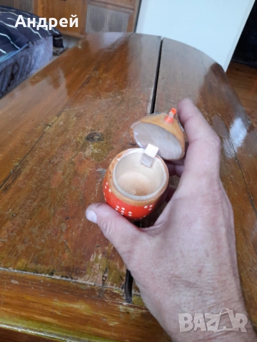 Стара дървена кутия пиле, снимка 6 - Други ценни предмети - 53288446