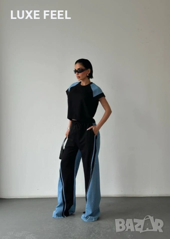 ✨Дамски Комплект с Деним 