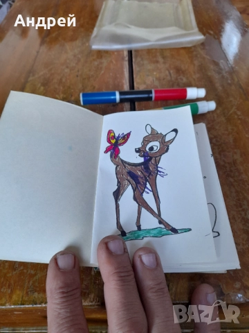 Стара малка рисувателна книжка #3, снимка 4 - Други ценни предмети - 52323701