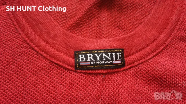 BRYNJE of NORWAY 80% Merino Wool Thermo T-Shirt размер 52 / L термо тениска 80% Мерино Вълна - 1124, снимка 7 - Тениски - 50128464