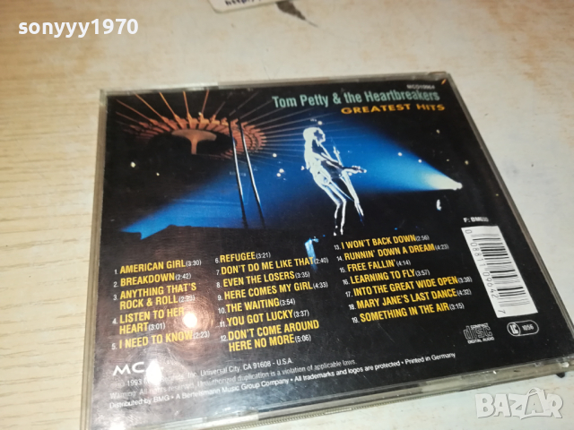 TOM PETTY & THE HEARTBREAKERS CD 0803241024, снимка 9 - CD дискове - 44665913