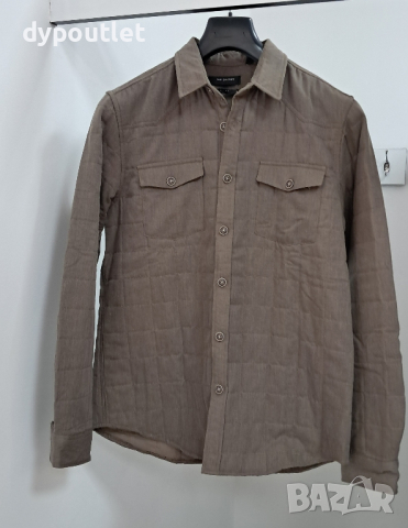 Мъжка памучна риза яке  Top Secret Slim Fit, размери -  38/39  и 40/41.                 , снимка 2 - Якета - 44616946