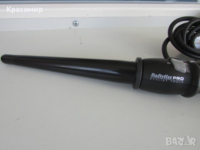 Керамична маша-шиш BaByliss Pro, снимка 10 - Маши за коса - 42911387