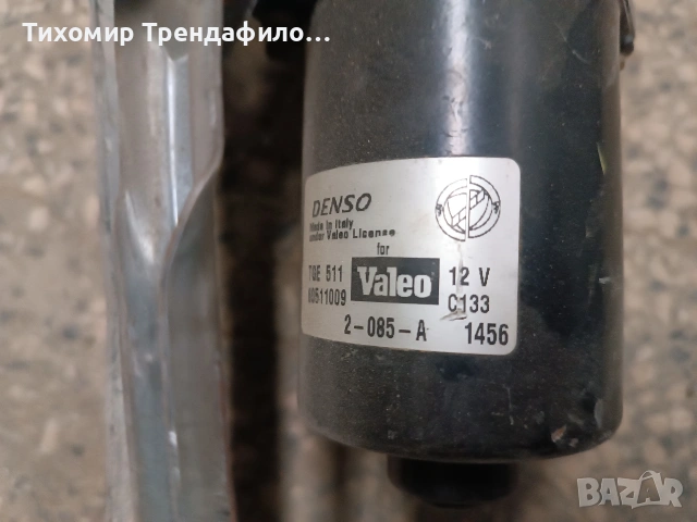 60511009 моторче с механизъм за чистачки за фиат стило 2003г 14020201-2, снимка 4 - Части - 53172770