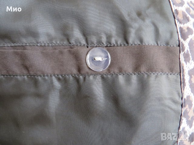 Пролетно яке с леопардови акценти, L, кафяво, снимка 8 - Якета - 31497682