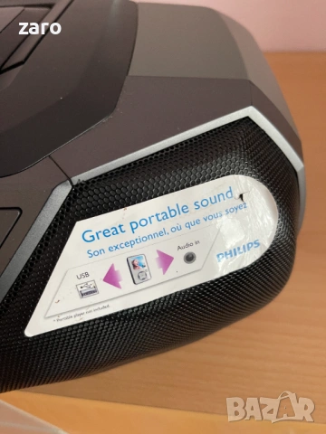 Касетофон - CD Philips AZ 780/12, снимка 2 - Радиокасетофони, транзистори - 53228842