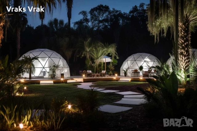 Купол къща, снимка 4 - Оранжерии - 52063581