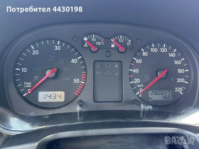 Километраж за Vw Golf4/Bora, снимка 2 - Части - 56314876