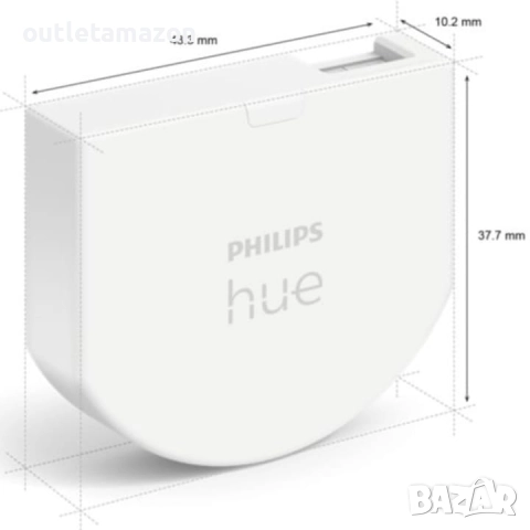 Модул на стенен ключ Philips Hue, снимка 3 - Други - 52732565