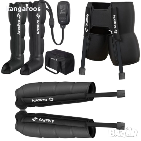 Лимфодренажен масажор AresPro, крака, ръце, шорти