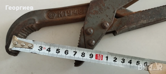 Улична лампа,Железария.Стар тръбен ключ от Соца.Ножовка.В иК части., снимка 7 - Ключове - 51440634