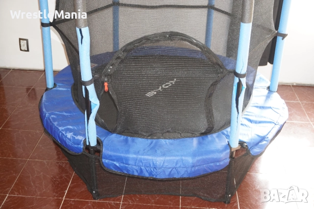 Детски Батут Byox Височина 160см/Диаметър 140см/Товароносимост 50кг/Подходящ за възраст от 37 месеца, снимка 4 - Други - 52158100