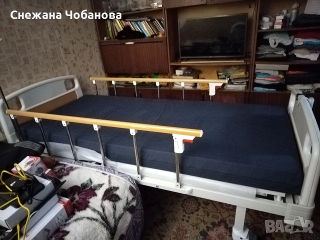 Електрическо болнично легло с 2 функции, снимка 2 - Други стоки за дома - 54242361