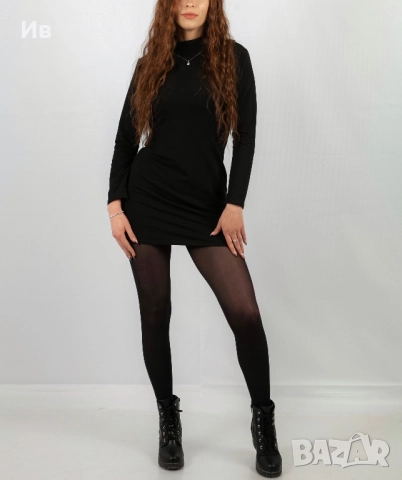 Черна дамска рокля