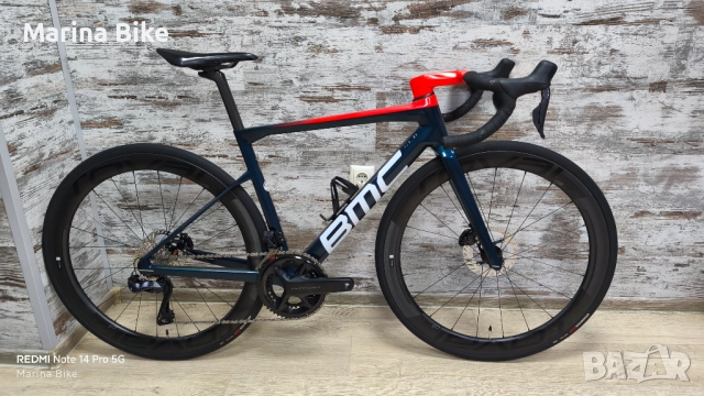 Карбонов шосеен велосипед без капли BMC Teammachine SLR01 One Disc Ultegra Di2| 51