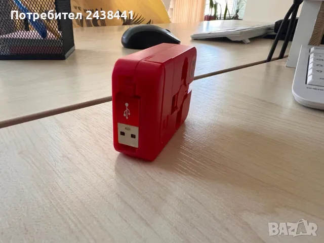 Компактно зарядно за телефон 3 в 1, снимка 4 - Оригинални зарядни - 48864910