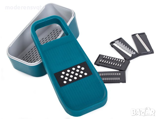 5в1 Ренде за плодове и зеленчуци слайсер с отцедител, снимка 7 - Аксесоари за кухня - 42345630