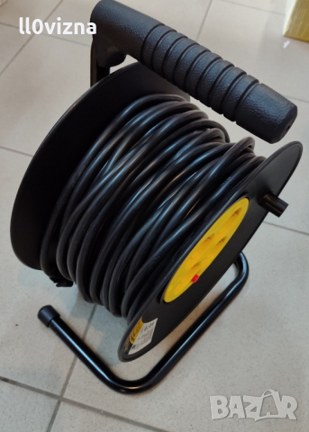 Макара с кабел 4 гнезда - 25м, снимка 3 - Железария - 44550881