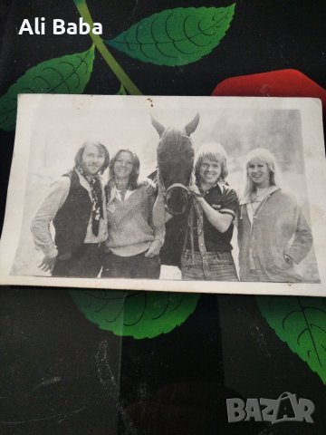 Картичка/снимка АББА/ABBA, снимка 1