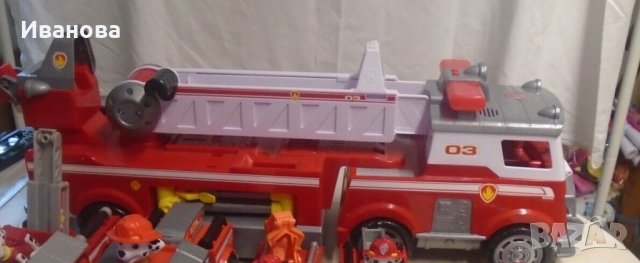 Пес Патрул , Paw Patrol , играчки, снимка 6 - Коли, камиони, мотори, писти - 40550197