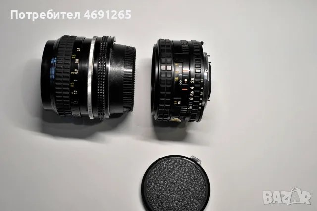 Nikkor E-series /ai-s/ 35/2.5  Nikkor AI 50/2 , снимка 3 - Обективи и филтри - 56246332