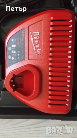 Milwaukee гайковерт 12V на 1/2, снимка 3 - Други инструменти - 37932609