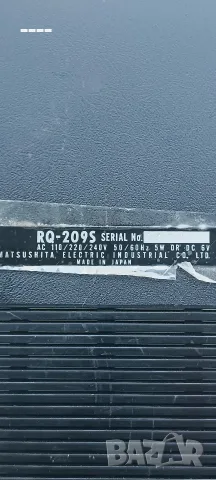 Части за касетофон National RQ-209S (Panasonic) - Японски, снимка 7 - Радиокасетофони, транзистори - 55748604