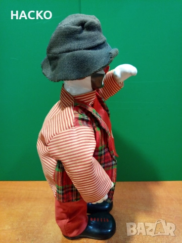 Стара Музикална Порцеланова Статуетка на Клоун Valentino/Италия, снимка 4 - Статуетки - 52577394