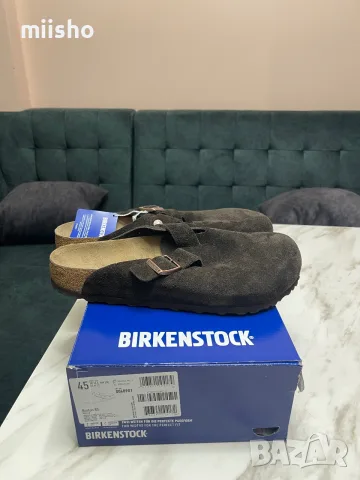 BIRKENSTOCK Чехли Boston Mocca Размер 45, снимка 3 - Мъжки чехли - 56330178