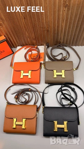 HERMES 💎 Естествена Кожа , снимка 2 - Портфейли, портмонета - 54192318