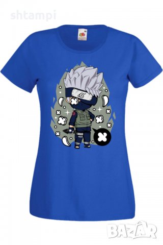 Дамска тениска Naruto Kakashi 01,Анимация,игра,Празник,Повод., снимка 5 - Тениски - 37945880