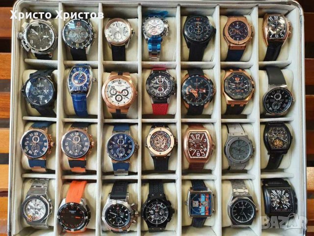 Огромен избор на часовници!24 месеца гаранция, работим и с поръчки., снимка 5 - Мъжки - 31169153