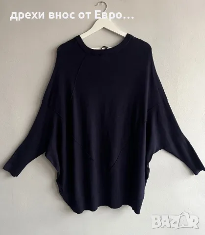Phase Eight тъмносиня блуза M размер , снимка 4 - Блузи с дълъг ръкав и пуловери - 47965294