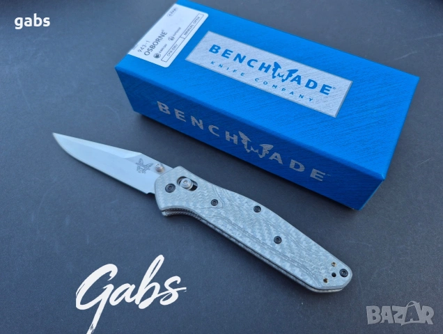 Сгъваем нож Benchmade OSBORNE 943-1, снимка 7 - Ножове - 54351246