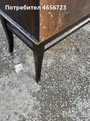 Продавам елегантен дървен винтидж шкаф, снимка 6 - Декорация за дома - 52503809