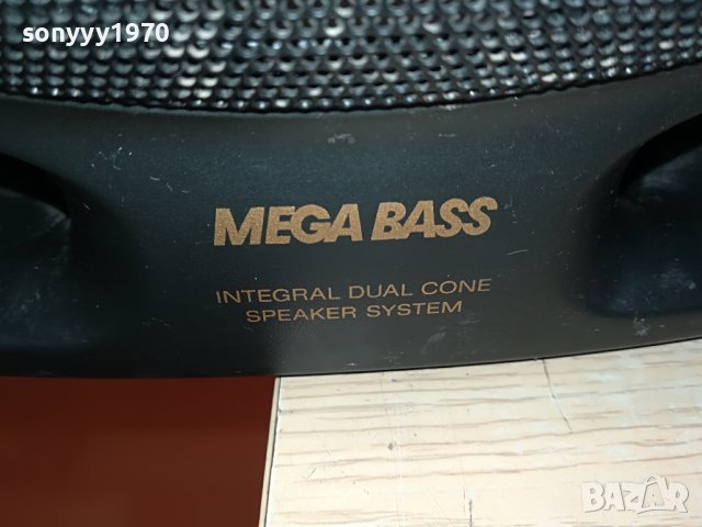 SONY-BIG SONY MEGA BASS-ВНОС SWISS 0802231617, снимка 4 - Радиокасетофони, транзистори - 39604888