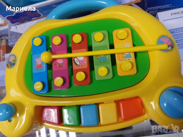 Детско пиано-ксилофон Peppa Pig My 1ST Piano, снимка 7 - Музикални играчки - 39068911