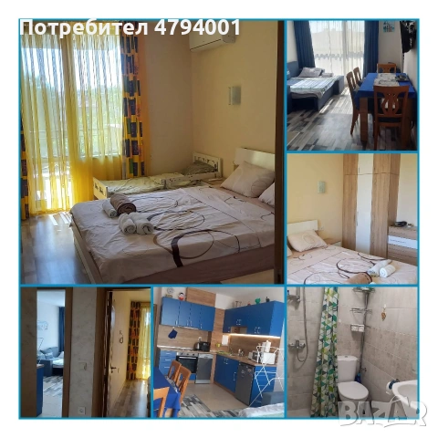 Самостоятелен двустаен апартамент до морето