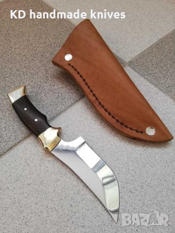 Ръчно изработен ловен нож от марка KD handmade knives ловни ножове, снимка 10 - Сафари почивки - 30284361
